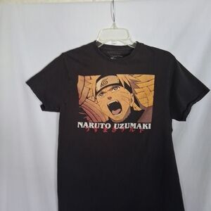 Naruto Uzumaki Black T-Shirt